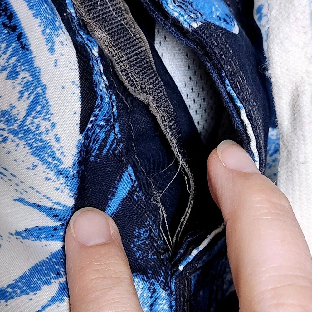 Abercrombie & Fitch Mens‎ Blue Hibiscus Floral Board Shorts Navy Size Large L